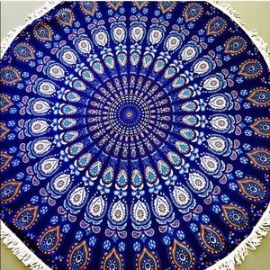 5 foot mandala towel